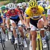Andy Schleck w�hrend der f�nften Etappe der Tour de France 2009